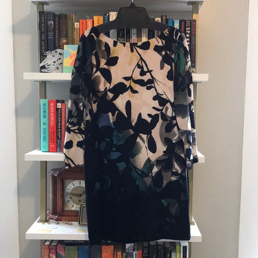 Anthropologie Floral Shift Dress